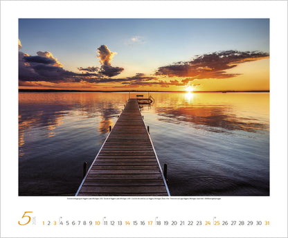 Posterkalender 2026 "Augenblicke der Stille" (46 x 55 cm)