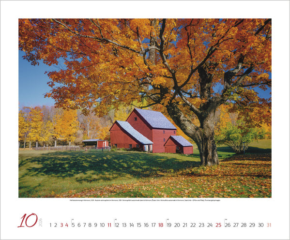 Posterkalender 2026 "Augenblicke der Stille" (46 x 55 cm)