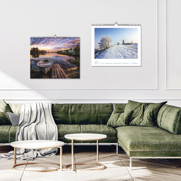 Posterkalender 2026 "Augenblicke der Stille" (46 x 55 cm)