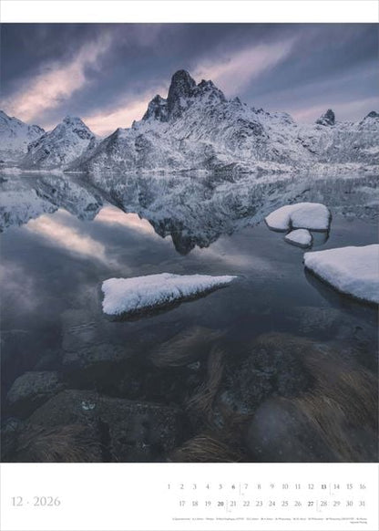 XL-Kalender 2026 "Spirit of Nature" (50 x 70 cm)