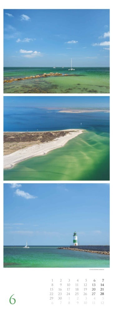 Triplet-Kalender 2026 "Strandgeflüster - Momente am Meer" (50 x 70 cm)