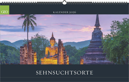 GEO "Sehnsuchtsorte" Kalender 2026 (39 x 58 cm)