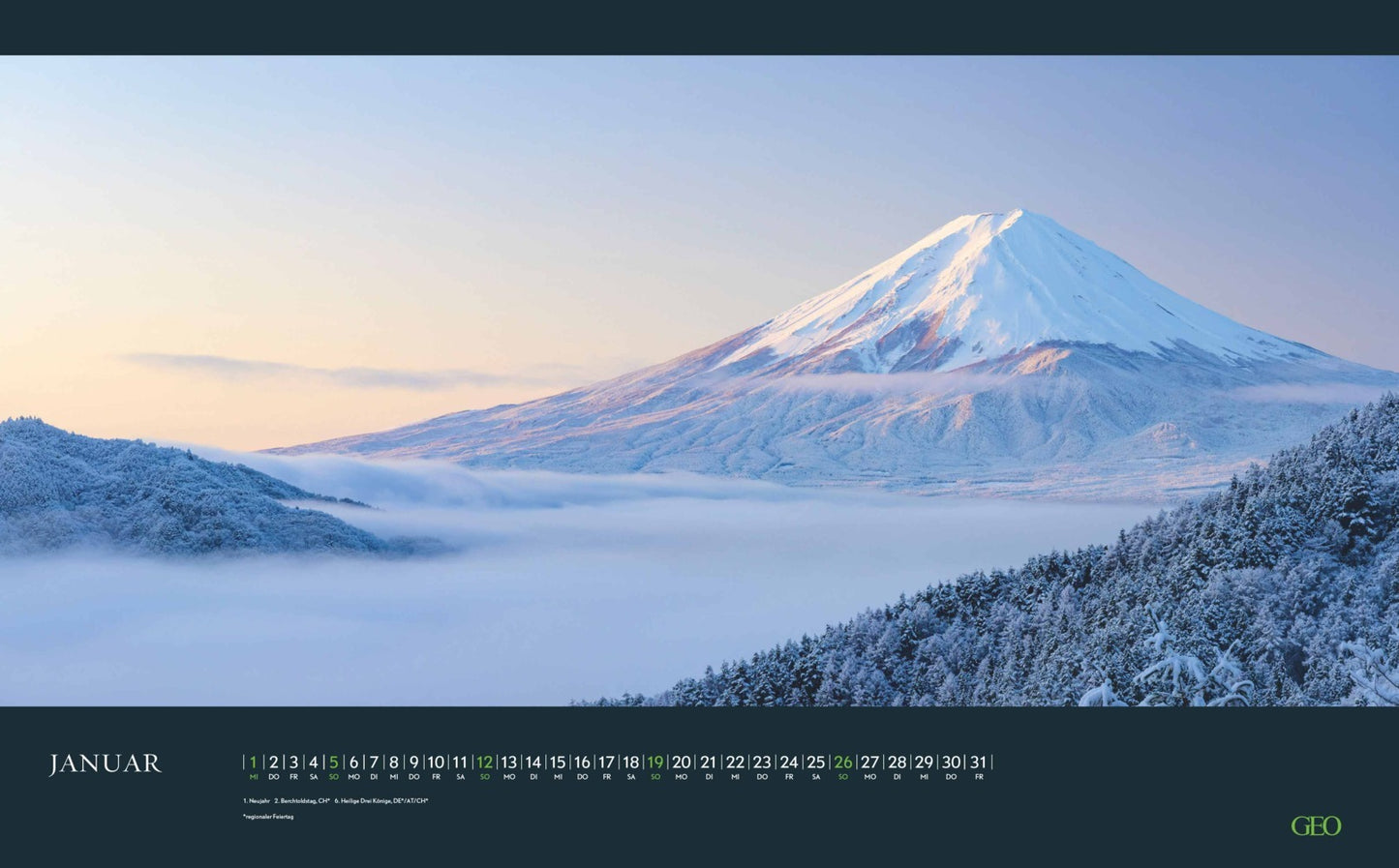 GEO "Sehnsuchtsorte" Kalender 2026 (39 x 58 cm)