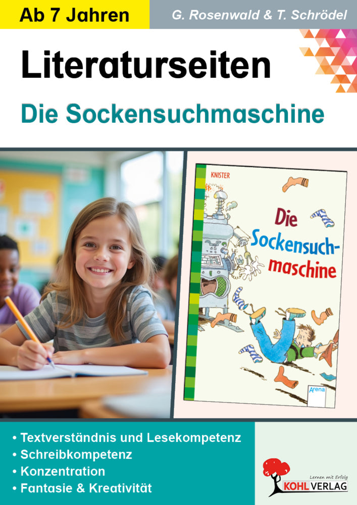 Knister 'Die Socken-Suchmaschine', Literaturseiten (Gabriela Rosenwald)