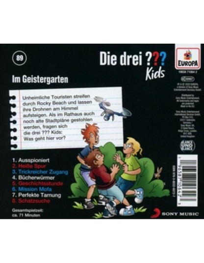 Die drei ??? Kids/89: Im Geistergar-CD