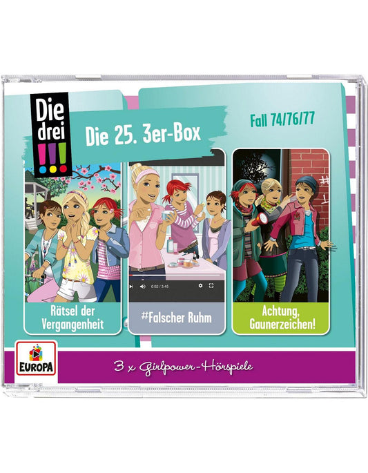 Die drei !!! - Die 25. 3er-Box (Folgen 74,76,77) (3 CDs)