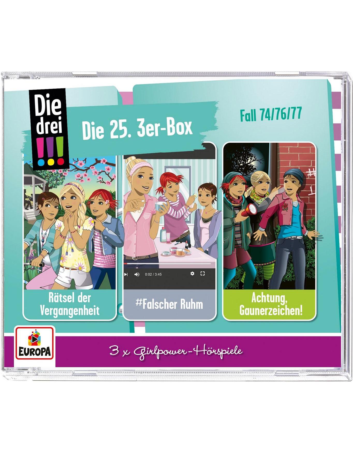 Die drei !!! - Die 25. 3er-Box (Folgen 74,76,77) (3 CDs)
