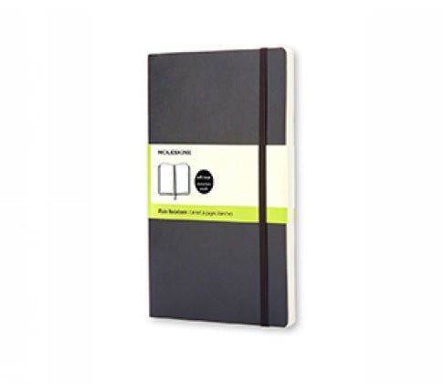 Moleskine soft, Large Size, Plain Notebook