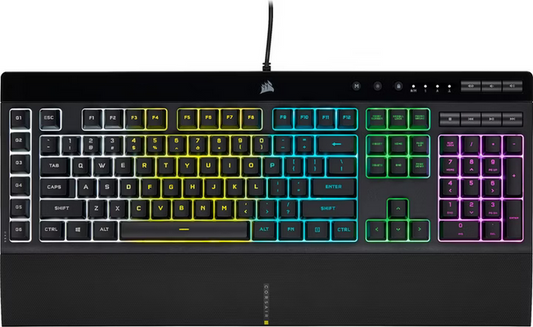 Corsair - K55 RGB PRO Gaming Keyboard, Schweizer Layout - Gebraucht