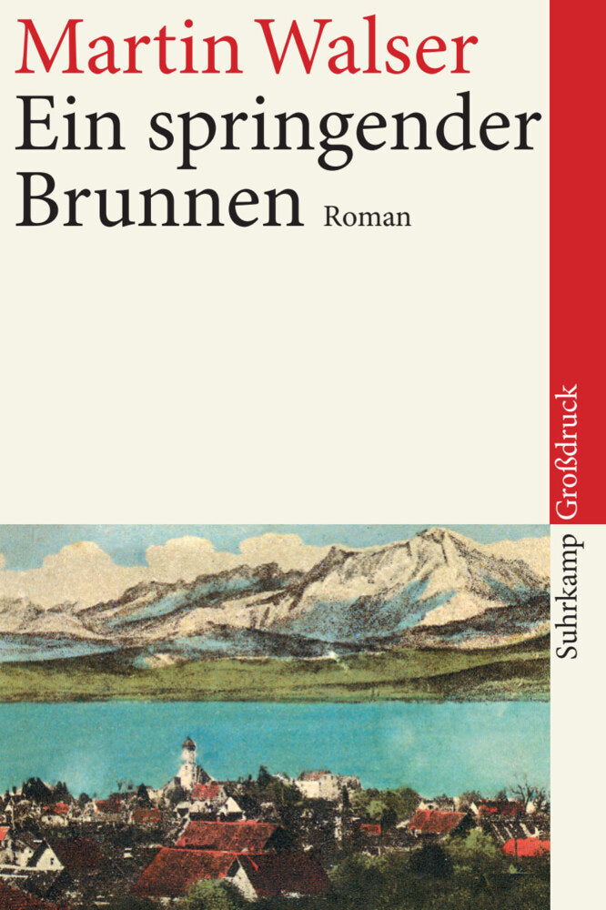 Ein springender Brunnen, Großdruck (Martin Walser)