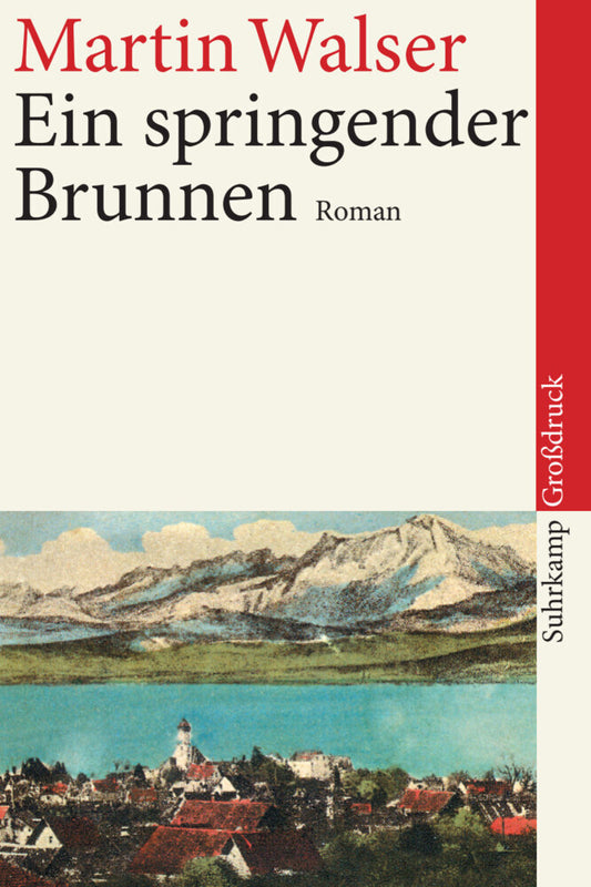 Ein springender Brunnen, Großdruck (Martin Walser)