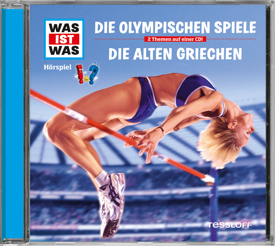 WAS IST WAS Hörspiel: Die Olympischen Spiele / Die alten Griechen, Audio-CD (Kurt Haderer)
