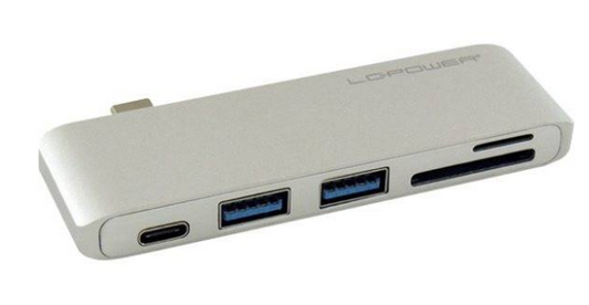 LC Power LC-HUB-C-MULTI-2, weiss