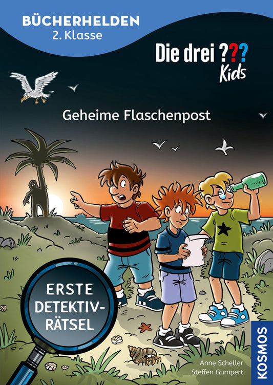 Die drei ??? Kids, Bücherhelden 2. Klasse - Geheime Flaschenpost (Anne Scheller)
