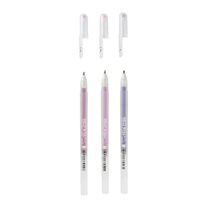 Sakura Glitzergelstifte - 3er-Set (lila, pink, rosa)