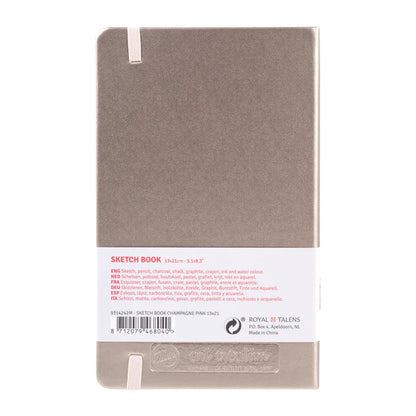 Talens Art Creation - Skizzenbuch Rosa Champagner (13 x 21 cm), 80 Bögen, 140 g/m²