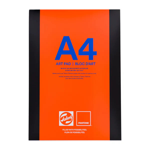 Talens Pantone - Künstlerblock A4 (21 x 29,7 cm), 20 Blatt