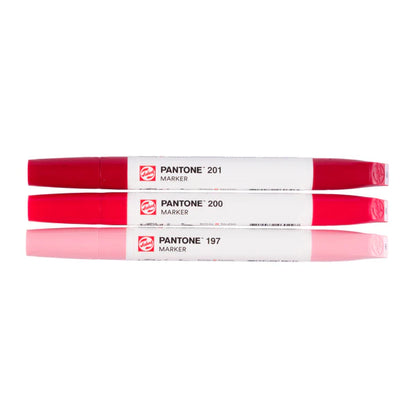 Talens Pantone Marker - Marker 3er-Set (rot)