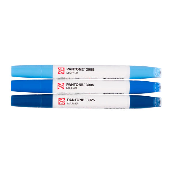 Talens Pantone Marker - Marker 3er-Set (blau)