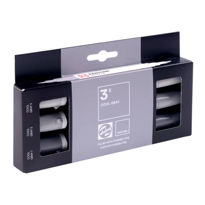 Talens Pantone Marker - 3er-Set (cool gray)