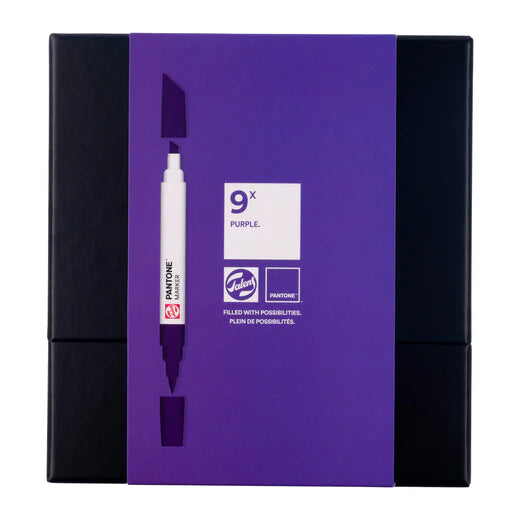 Talens Pantone Marker - 9er-Set (violett)