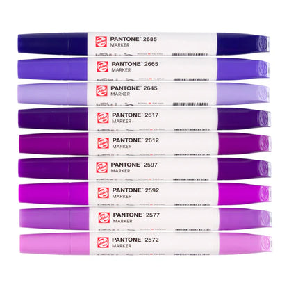 Talens Pantone Marker - 9er-Set (violett)