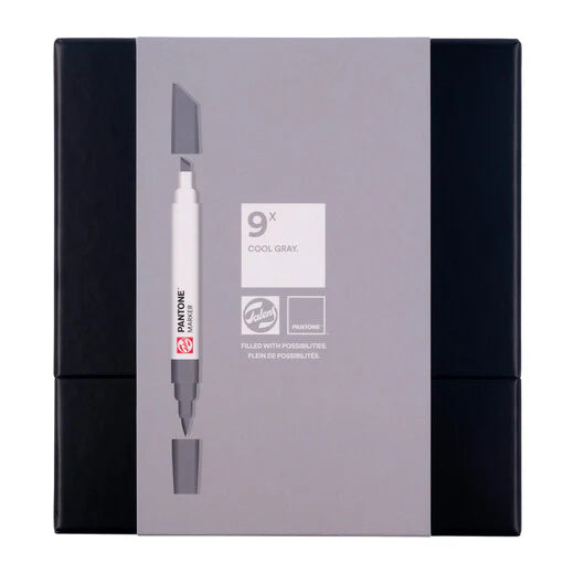 Talens Pantone Marker - 9er-Set (Cool Gray)