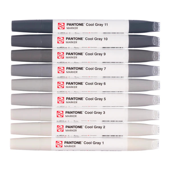 Talens Pantone Marker - 9er-Set (Cool Gray)