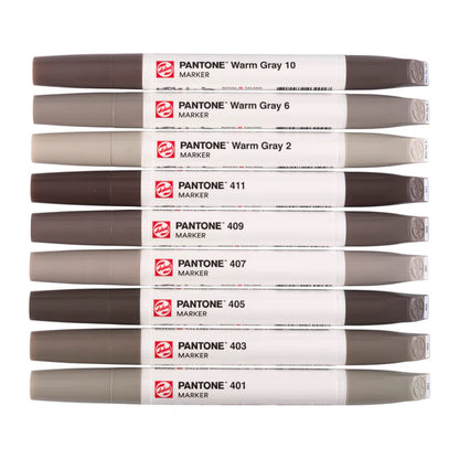Talens Pantone Marker - 9er-Set (Warm Gray)