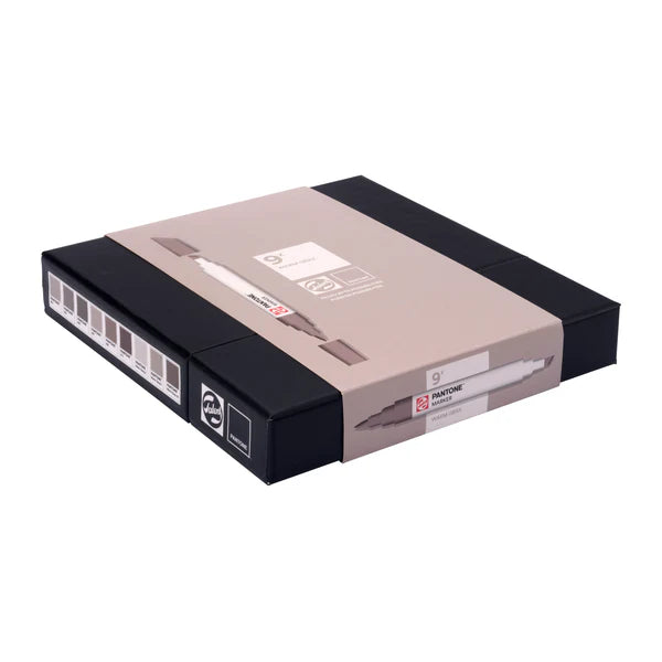 Talens Pantone Marker - 9er-Set (Warm Gray)