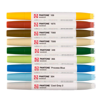 Talens Pantone Marker - 9er-Set (Naturtöne)