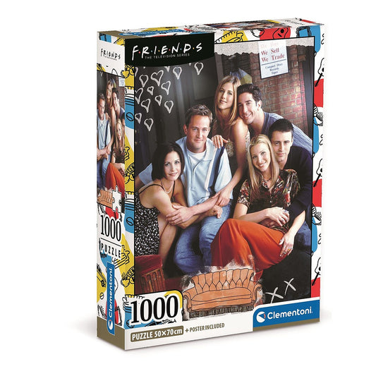 Clementoni Puzzle - Friends "The Couch" (1000 Teile)