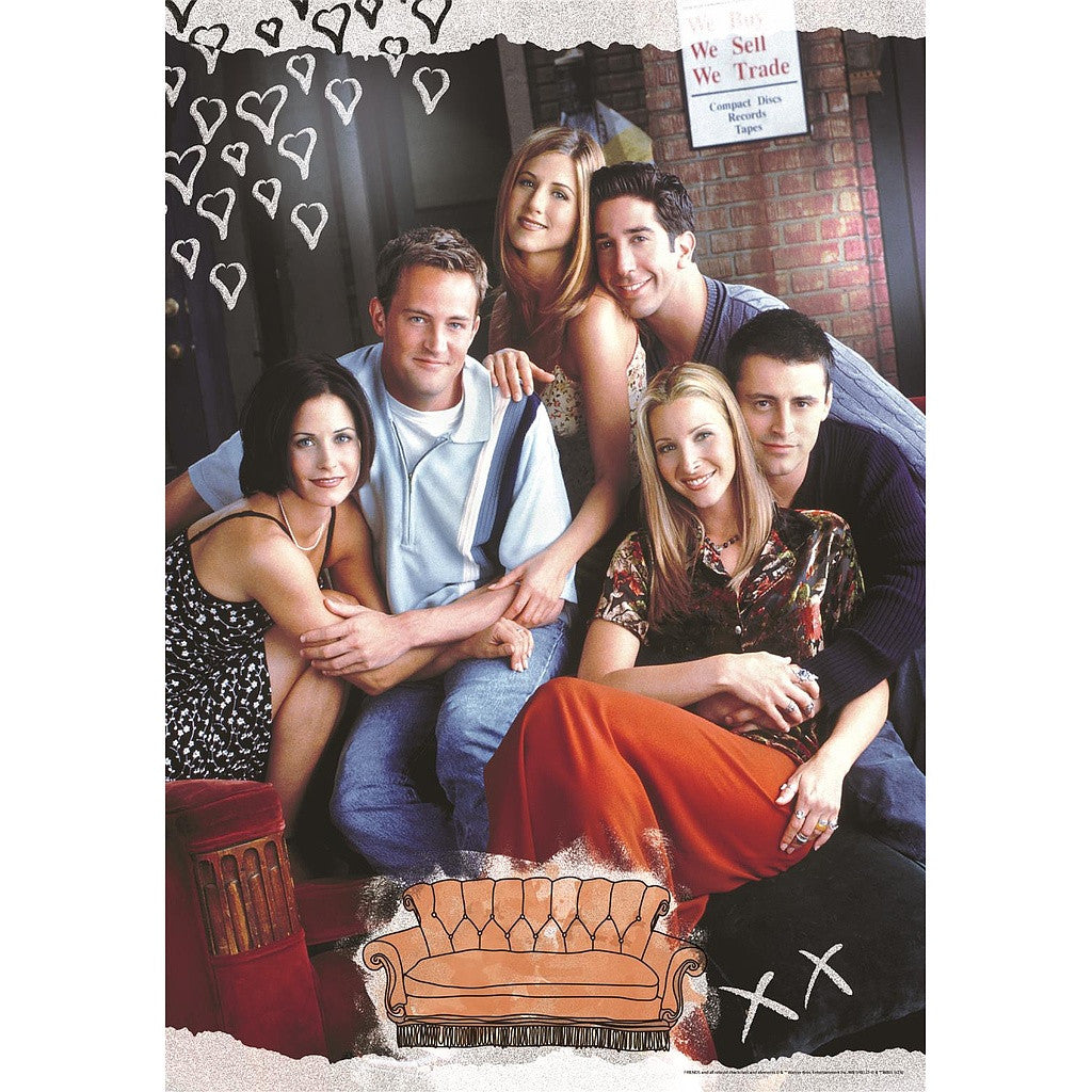 Clementoni Puzzle - Friends "The Couch" (1000 Teile)