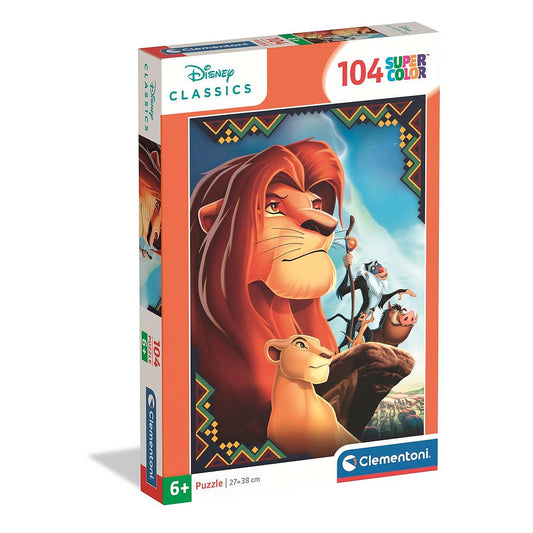 Clementoni Puzzle - Disney Classics "Der König der Löwen" (104 Teile)