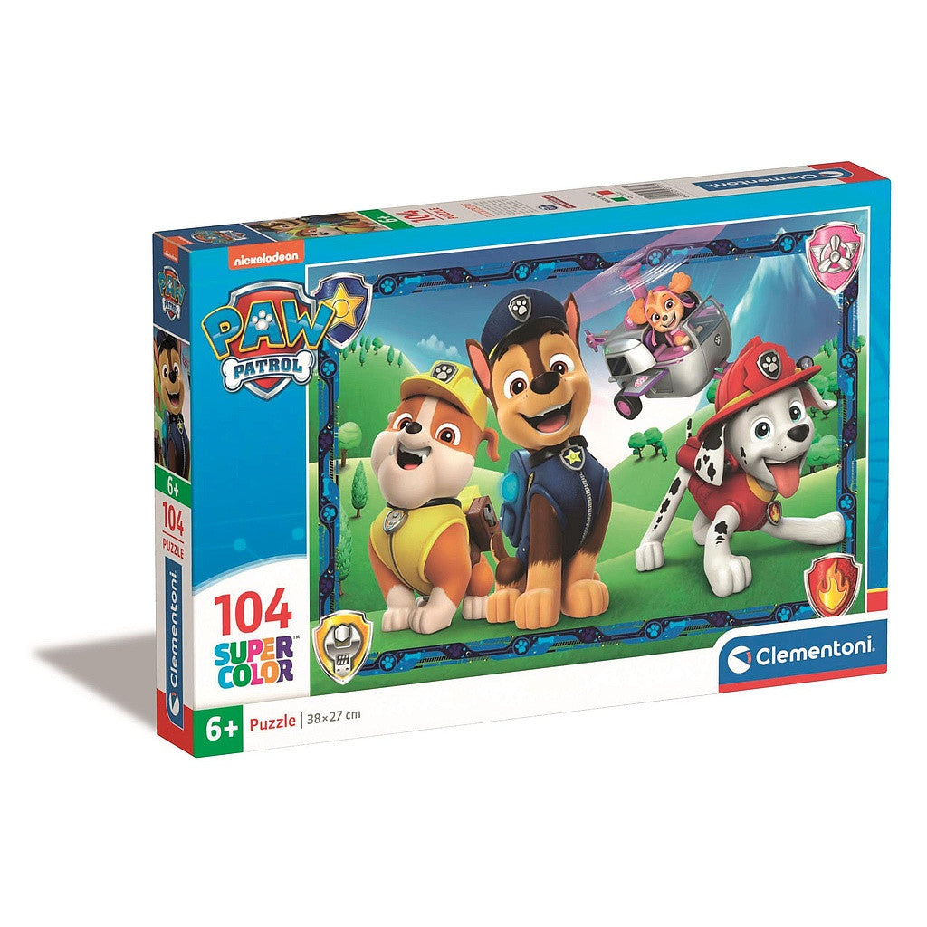 Clementoni Puzzle - Paw Patrol "Teamplayer" (104 Teile)