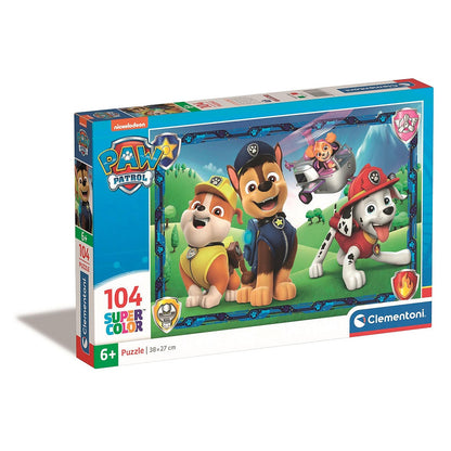Clementoni Puzzle - Paw Patrol "Teamplayer" (104 Teile)