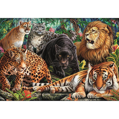 Clementoni Puzzle -  Wildkatzen (500 Teile)