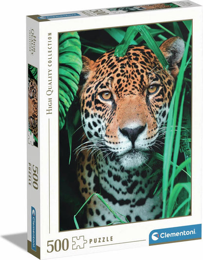 Clementoni Puzzle - Jaguar im Dschungel (500 Teile)