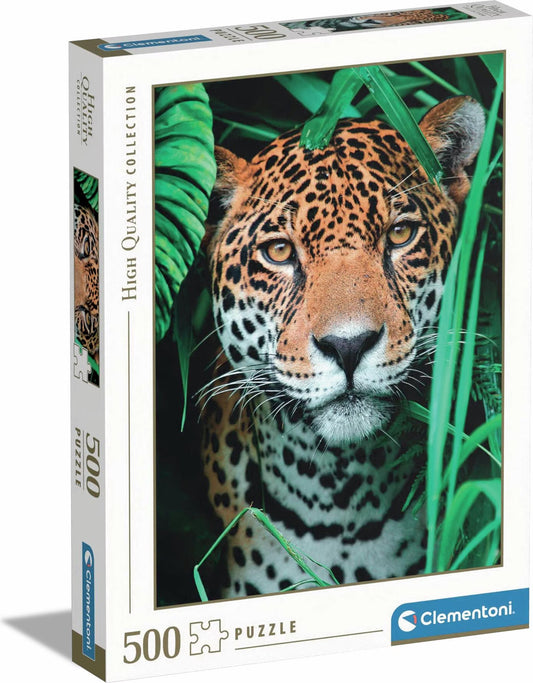 Clementoni Puzzle - Jaguar im Dschungel (500 Teile)