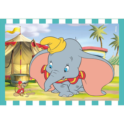 Clementoni 4-in-1 Puzzle- Disney Classics (12 - 24 Teile)