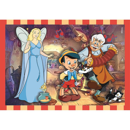 Clementoni 4-in-1 Puzzle- Disney Classics (12 - 24 Teile)
