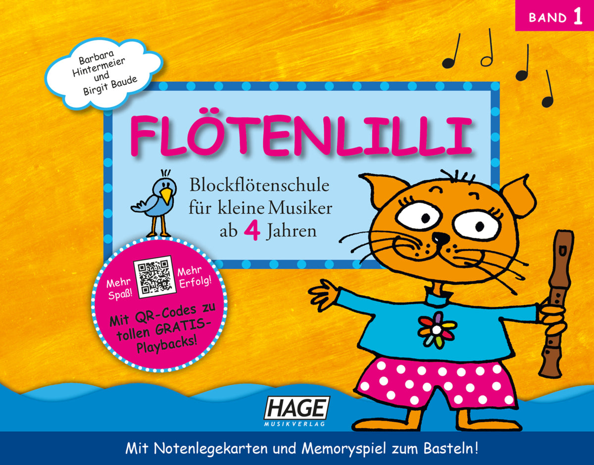 Flötenlilli - Blockflötenschule, Band 1.Bd.1 (Barbara Hintermeier)