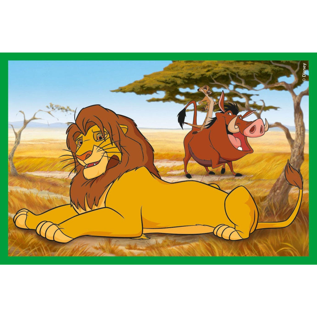 Clementoni Blockpuzzle - Disney Classics "Lieblingsgeschichten" (6 Würfel)