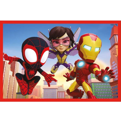 Clementoni Blockpuzzle - Spiderman (6 Würfel)