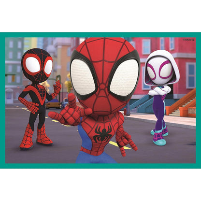 Clementoni Blockpuzzle - Spiderman (6 Würfel)