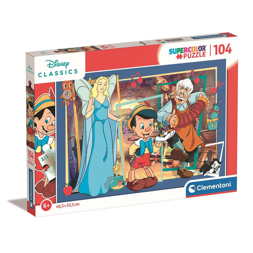 Clementoni Puzzle - Disney "Pinocchio" (104 Teile)