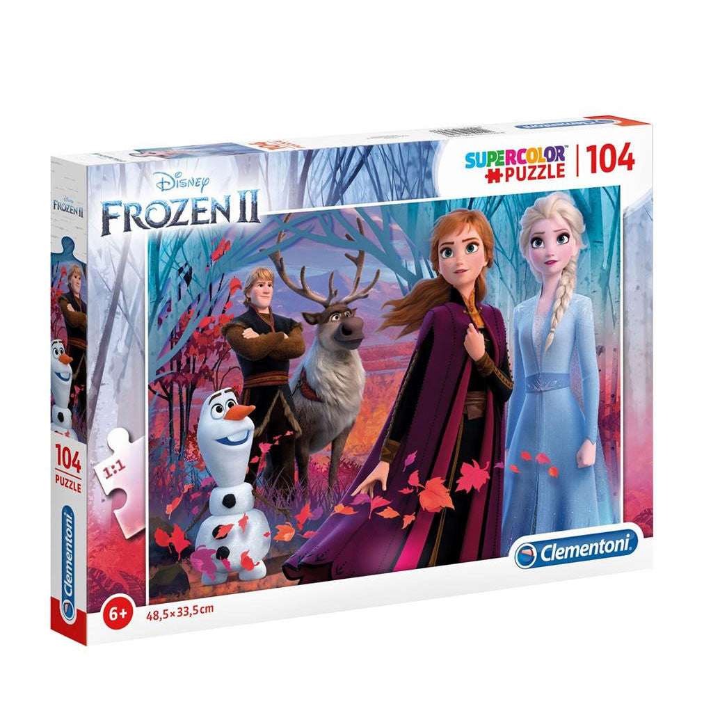 Clementoni Puzzle - Frozen II "Winterzauber" (104 Teile)