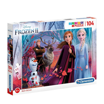 Clementoni Puzzle - Frozen II "Winterzauber" (104 Teile)