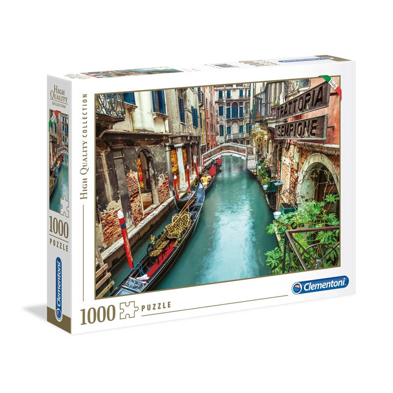 Clementoni Puzzle - Kanal in Venedig (1000 Teile)