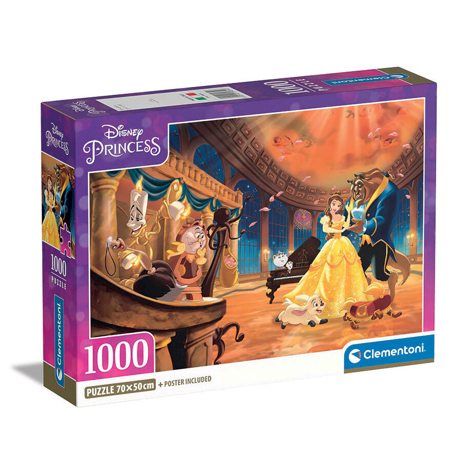 Clementoni Puzzle - Disney "Die Schöne und das Biest" (1000 Teile)